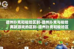 德州扑克和梭哈区别-德州扑克与梭哈，两款游戏的区别-德州扑克和梭哈区别