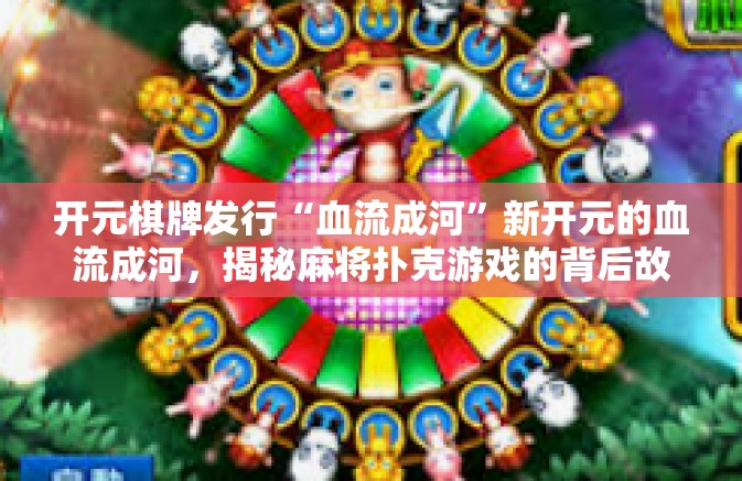 开元棋牌发行“血流成河”新开元的血流成河，揭秘麻将扑克游戏的背后故事-开元棋牌发行“血流成河”